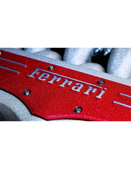 Vernice Raggrinzante XL Rosso Ferrari Alta Temperatura Motore - 500gr