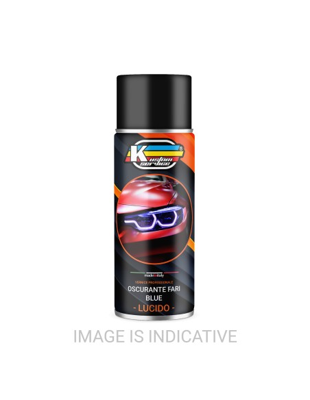 Oscurante Spray Fari Fanali Blu Lucido Trasparente