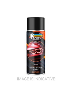 Oscurante Spray Fari Fanali Rosso Lucido Trasparente