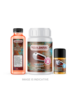 TANKERIZE ROSSO PICCOLO Kit Trattamento Antiruggine Serbatoio Moto Max 10L.
