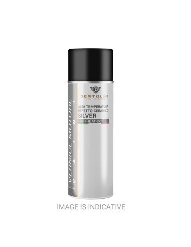 Vernice Spray Alta Temperatura Ceramica Grigio Alluminio 850° Gradi