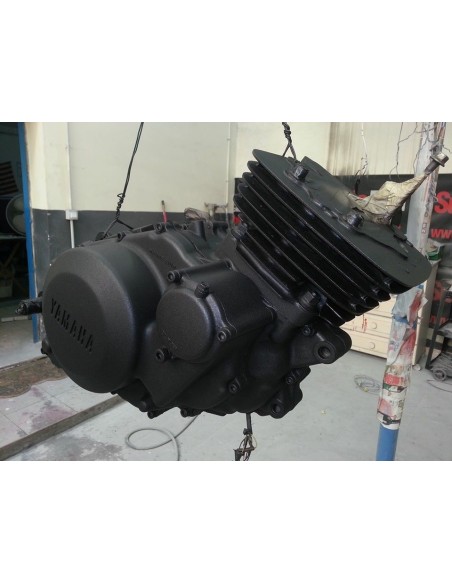 Nero Opaco Testurizzato 2K Vernice Motore Alta Temperatura 188° Goffrata -250GR