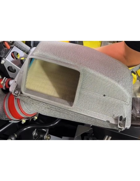 Vernice Raggrinzante Spray Grigio Argento Ferrari XL Spray Alta Temperatura Motore - 400ml