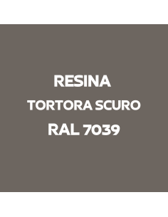 Resina Pavimenti Tortora Scuro Opaco Ral 7039 Garage...