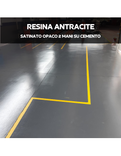 Resina Pavimenti Grigio Antracite Ral 7011 2