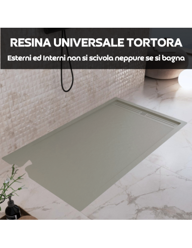 Resina Pavimenti Tortora Chiaro Opaco Ral 7032...