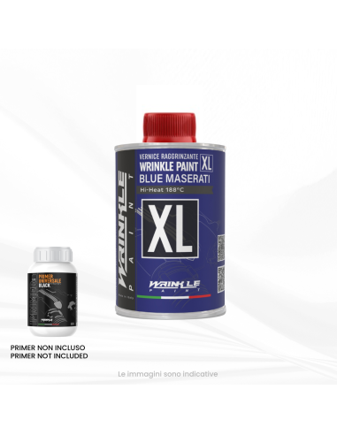 Vernice Raggrinzante Blue Maserati XL Alta Temperatura Motore - 500gr