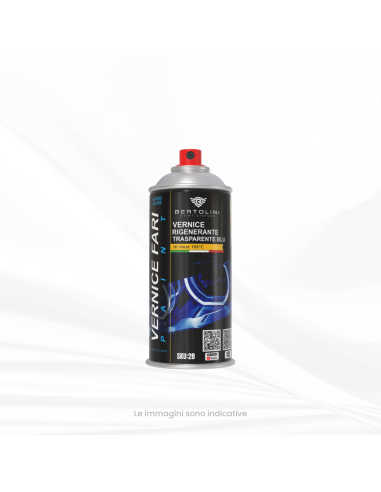 Oscurante Spray Fari Fanali Blu Lucido Trasparente