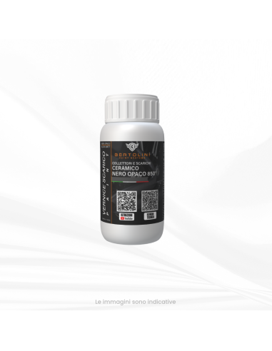 Vernice Alta Temperatura Nero Opaco Ceramico...