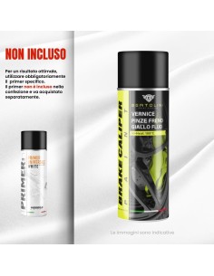 Giallo Fluorescente  1K - Vernice Spray Pinze Freno Alta... 2