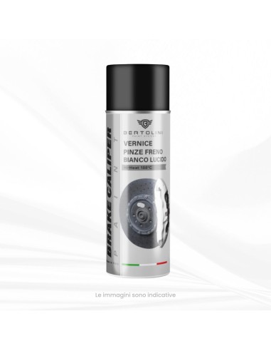Bianco Lucido - Vernice Spray Pinze Freno Alta...