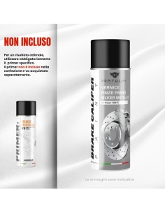 Grigio Argento - Vernice Spray Pinze Freno Alta... 2