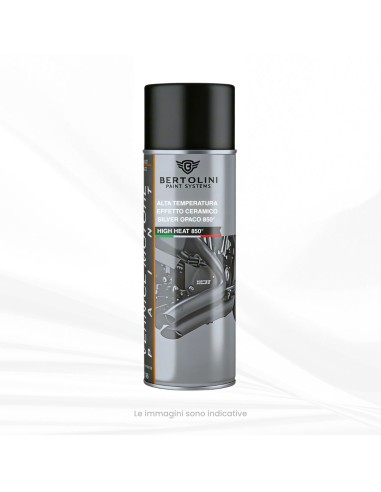 Vernice Spray Alta Temperatura Ceramica Grigio...