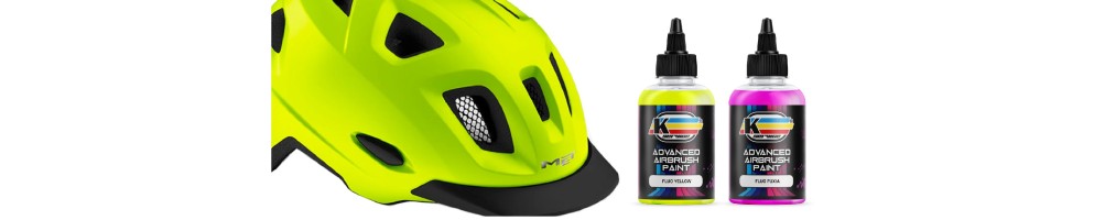 Colori Acrilci ad acqua per aerografo fluorescenti